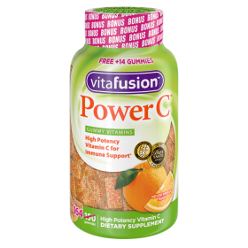 Vitafusion Power C Gummy Vitamin for Immune Support; Orange Flavor; 164 Count