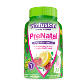 Vitafusion PreNatal Gummy Vitamins; Raspberry Lemonade Flavored; 90 Count