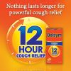 Delsym Adult 12 hour Cough Relief Medicine, Powerful Cough Relief for 12 Good Hours, Cough Suppressing Liquid, #1 Pharmacist Recommended