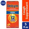 Delsym Adult 12 hour Cough Relief Medicine, Powerful Cough Relief for 12 Good Hours, Cough Suppressing Liquid, #1 Pharmacist Recommended