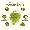 Organic Matcha Latte Pure Japanese Tea Blend with Ashwagandha and Maca Matcha Tea Powder with Natural Coconut Milk and Vanilla No Added Sugar 4.68 oz